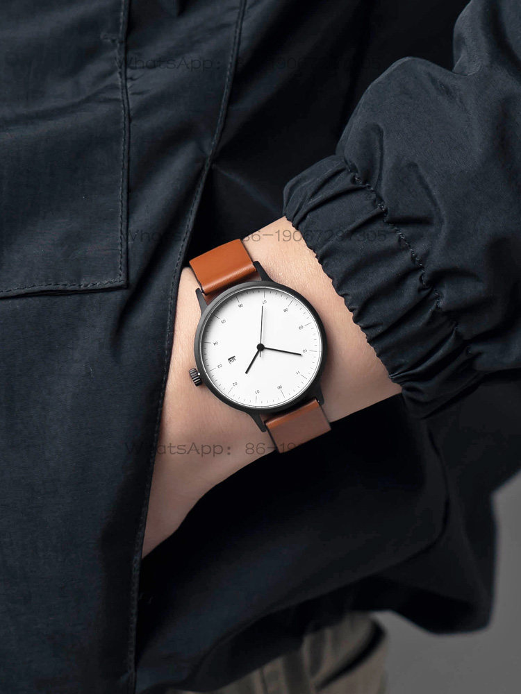 Leather Bracelet - BIJOUONE B30 minimalistisch design, eenvoudig, stil,