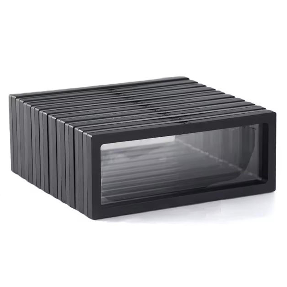 Jewelry Box Watches Bracelets - Zwart 10 stuks, Transparant zwevend displayrek,