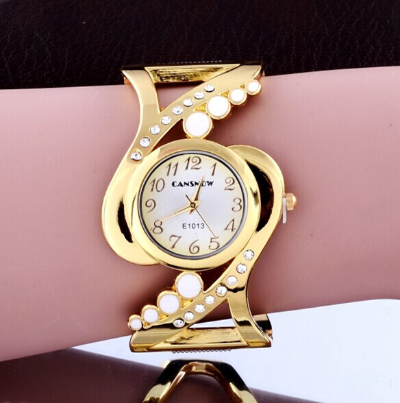 Jewelry Diamond Watches - Luxe Gouden Armband vrouwen Horloges Mode