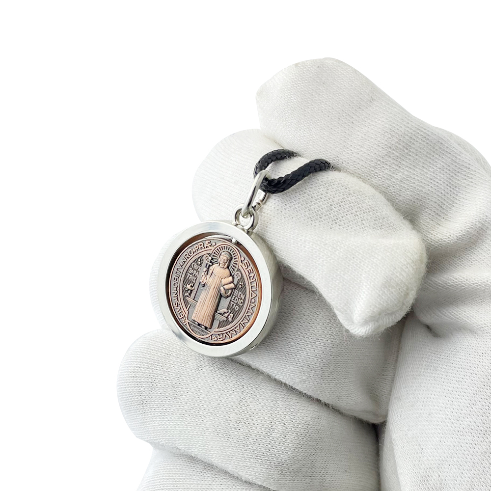 The Jewelry & Watches - Nieuwe St. Benedictus Medaille Ketting Katholieke