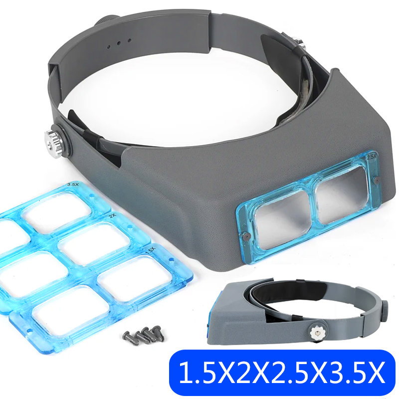 Jewelry Eyewear Watches & Accessories - 1.5X2X2.5X3.5X Professionele Hoofd Dragen Vergrootglas Optivisor