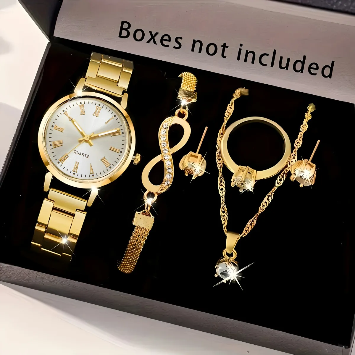 Mystery Jewelry Jar Watches - 20266 stks/set Elegante Vrouwen Quartz Horloge