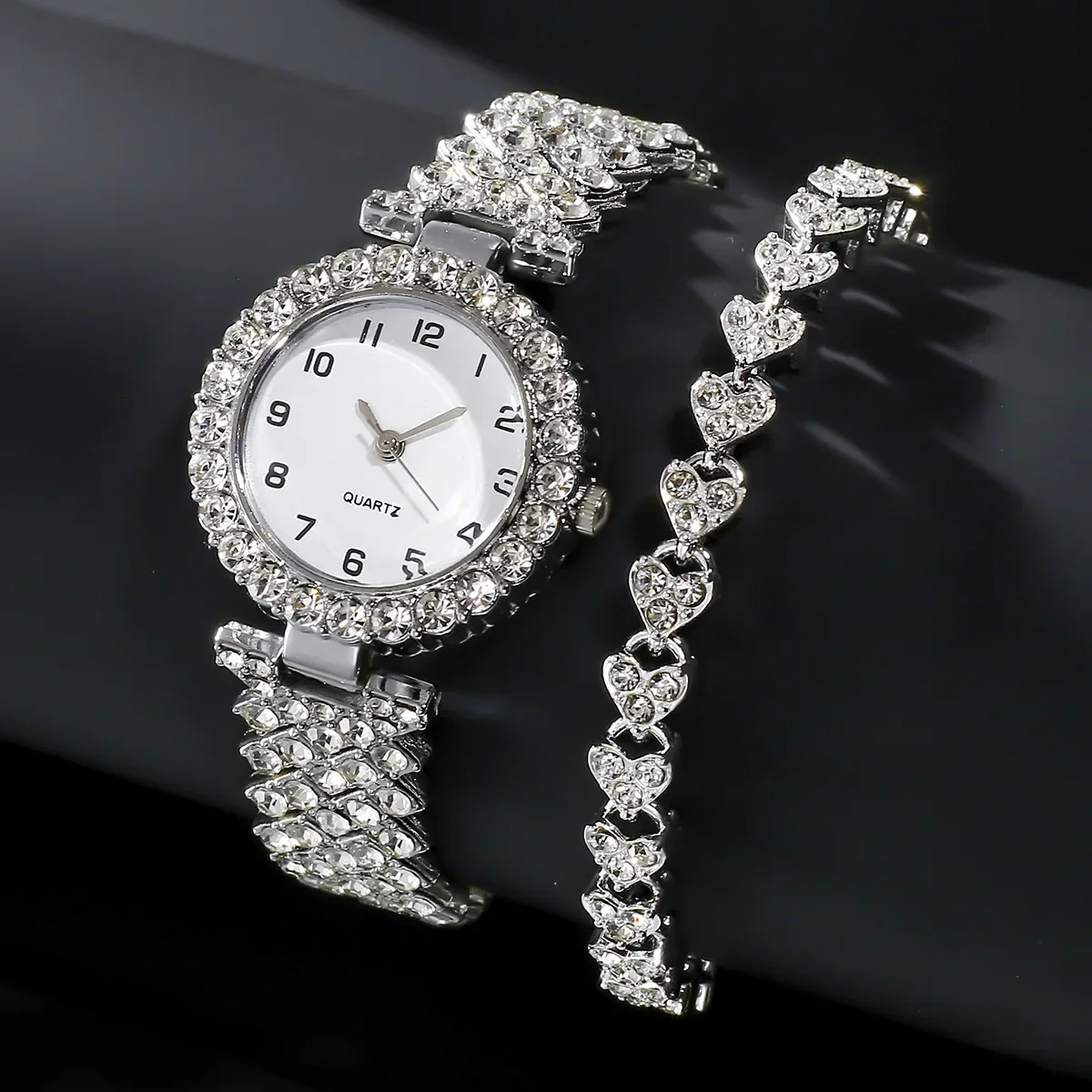 Mystery Jewelry Jar Watches - 1 stks/2 stks Luxe Mode Vrouwen