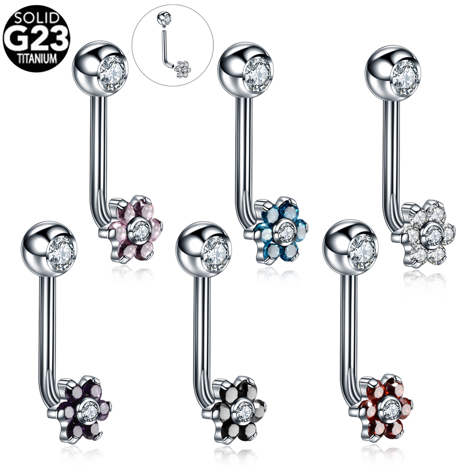 Christina Jewelry & Watches Marguerite Ørestik Forgyldt Sølv - 1PC ASTM F136 Titanium Intieme Piercing