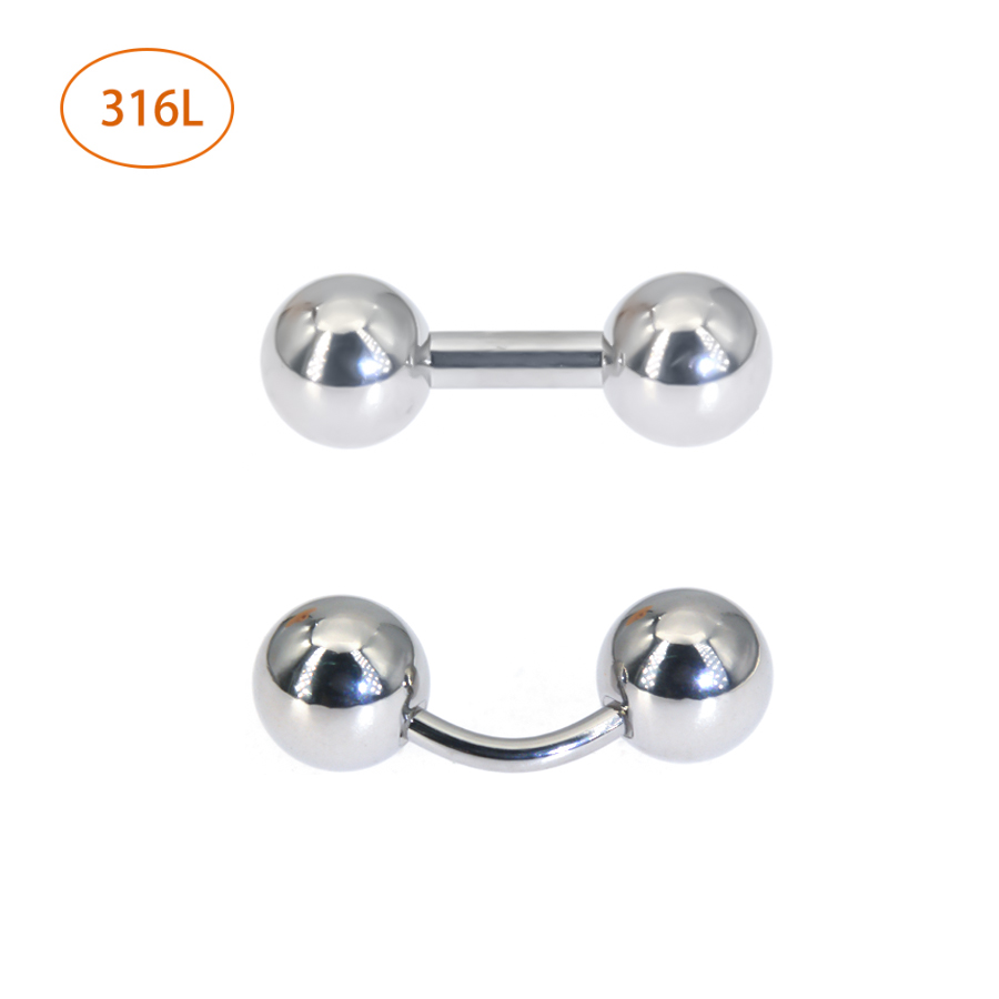 Christina Jewelry & Watches Marguerite Ørestik Forgyldt Sølv - 1Pc 316l Chirurgisch Staal Gebogen Barbell