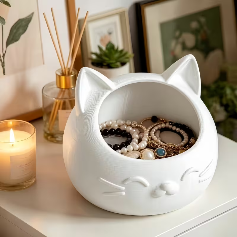 Mini Cartoon Katvormige Opberg - Jewelry Box Watches Bracelets recensie en prijs