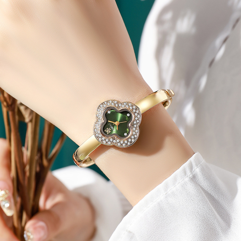 Dames luxe diamanten quartz po - Jewelry Diamond Watches recensie en prijs