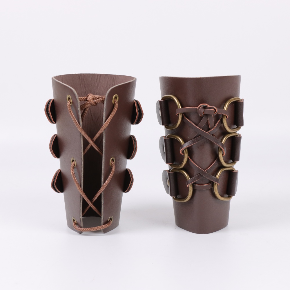 Middeleeuwse boogschieten lede - Leather Bracelet recensie en prijs