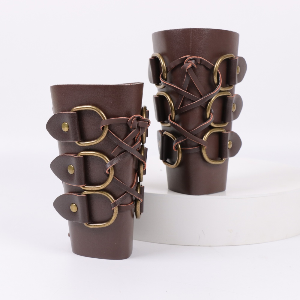 Middeleeuwse boogschieten lede - Leather Bracelet recensie en prijs