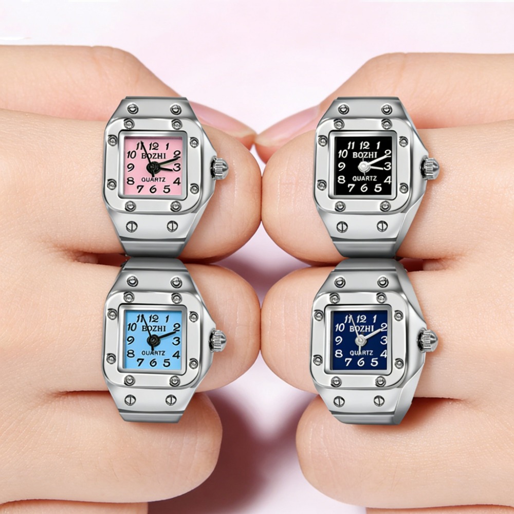 Creatieve vierkante wijzerplaa - Mystery Jewelry Jar Watches recensie en prijs