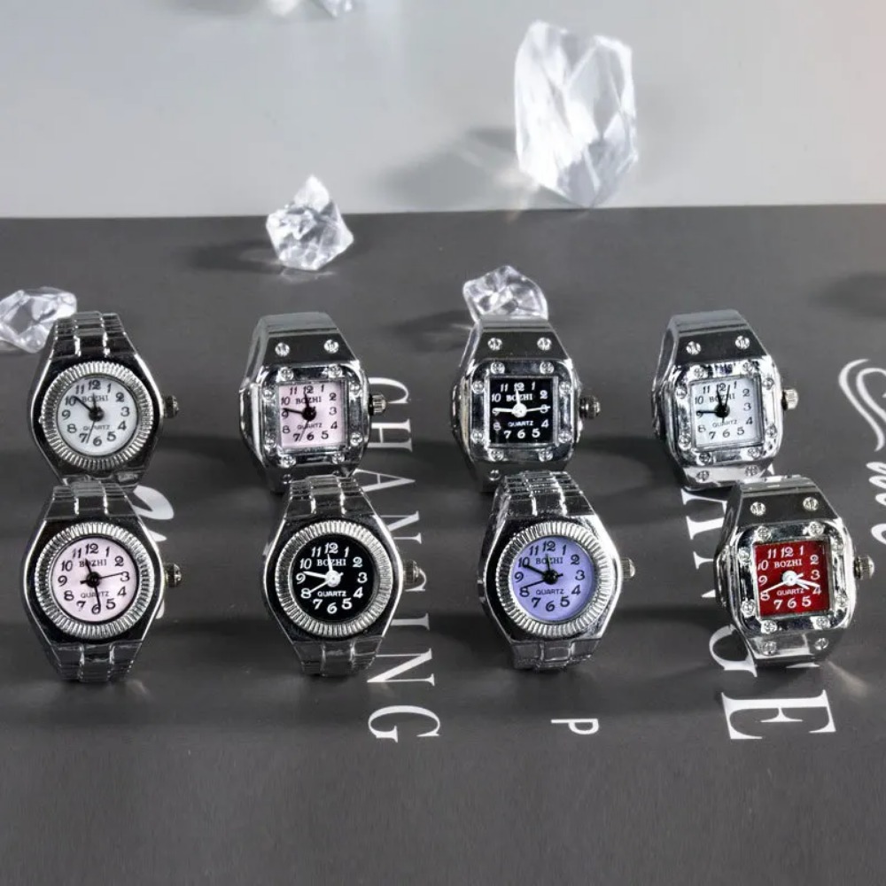 Creatieve vierkante wijzerplaa - Mystery Jewelry Jar Watches recensie en prijs