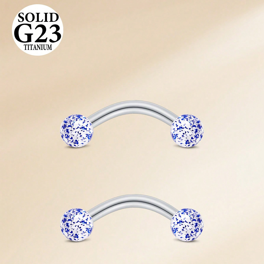 2 STUKS 16G 8/10mm Titanium Le - Christina Jewelry & Watches Marguerite Ørestik Forgyldt Sølv recensie en prijs