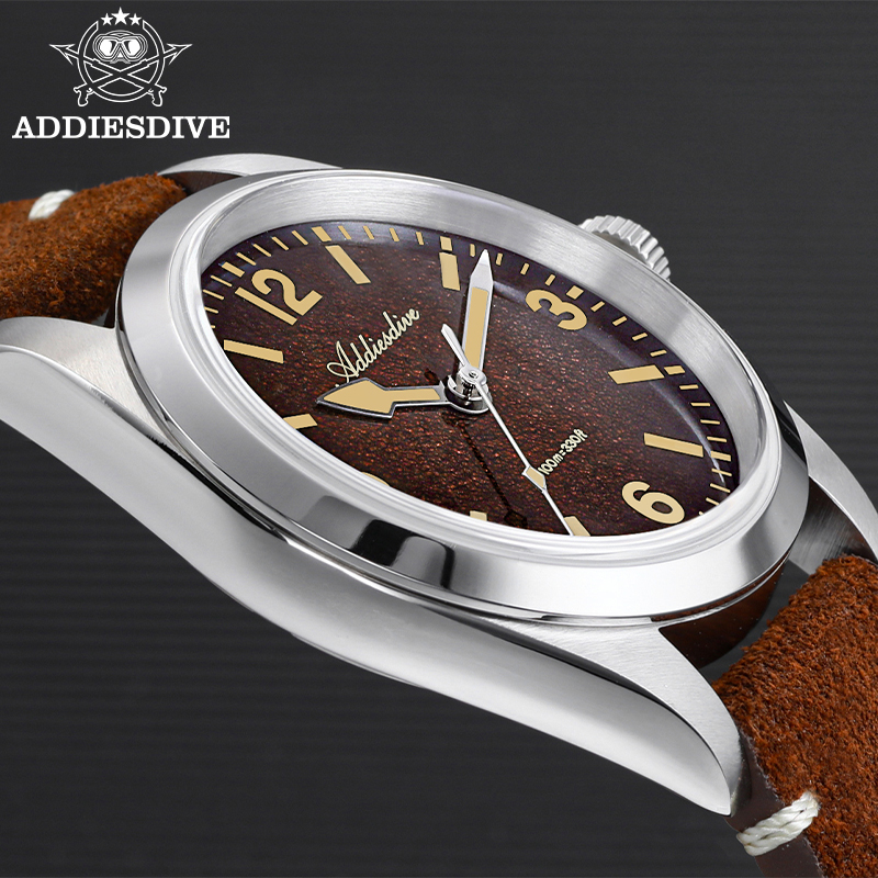 ADDIESDIVE 36MM 200M waterdich - Leather Bracelet recensie en prijs