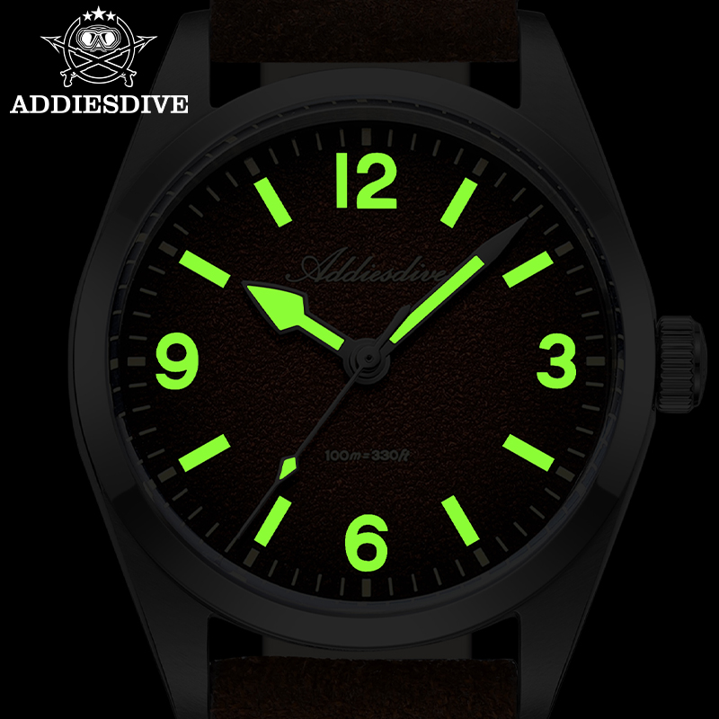 ADDIESDIVE 36MM 200M waterdich - Leather Bracelet recensie en prijs