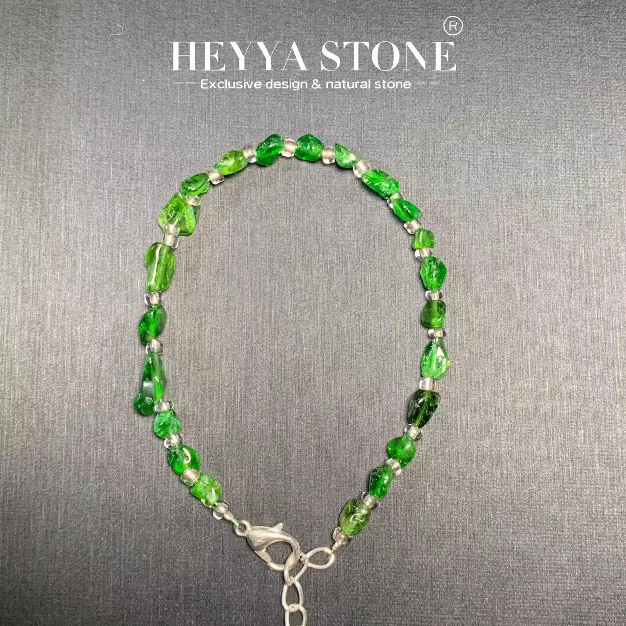 HEYYA STONE Natuurlijke diopsi - Gemstone Bracelet Healing recensie en prijs