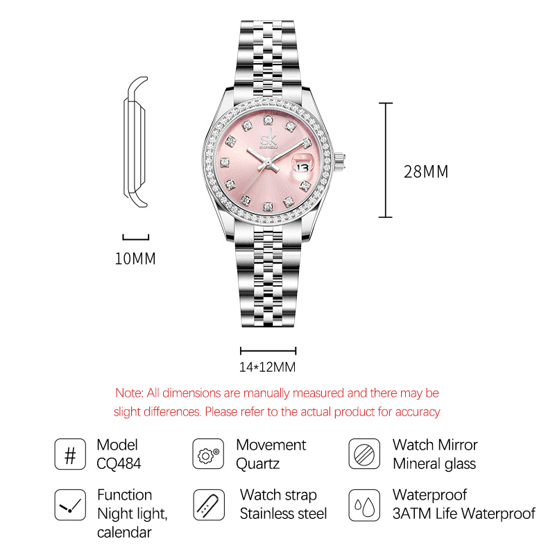 UTHAI CQ484 Modieus dameshorlo - Jewelry Diamond Watches recensie en prijs