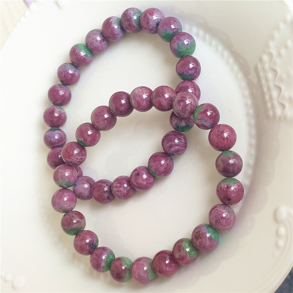 Natuurlijke rode robijn edelst - Gemstone Bracelet Healing recensie en prijs