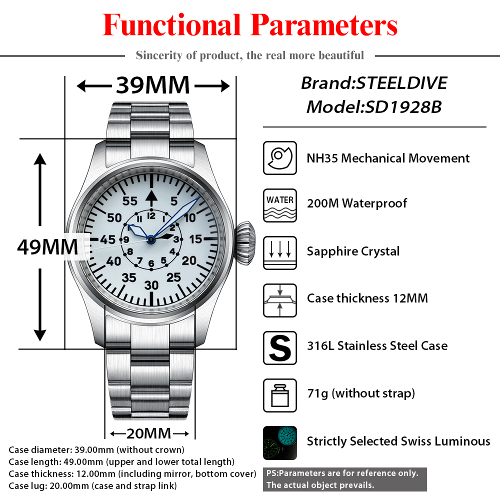 Steeldive Nieuwe Luxe Mechanis - Seiko Watch Prospex recensie en prijs
