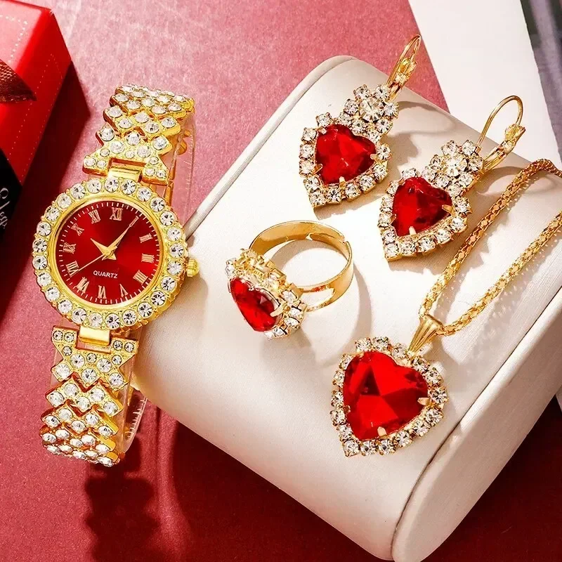 Gouden Luxe Horloge Vrouwen Ri - Mystery Jewelry Jar Watches recensie en prijs