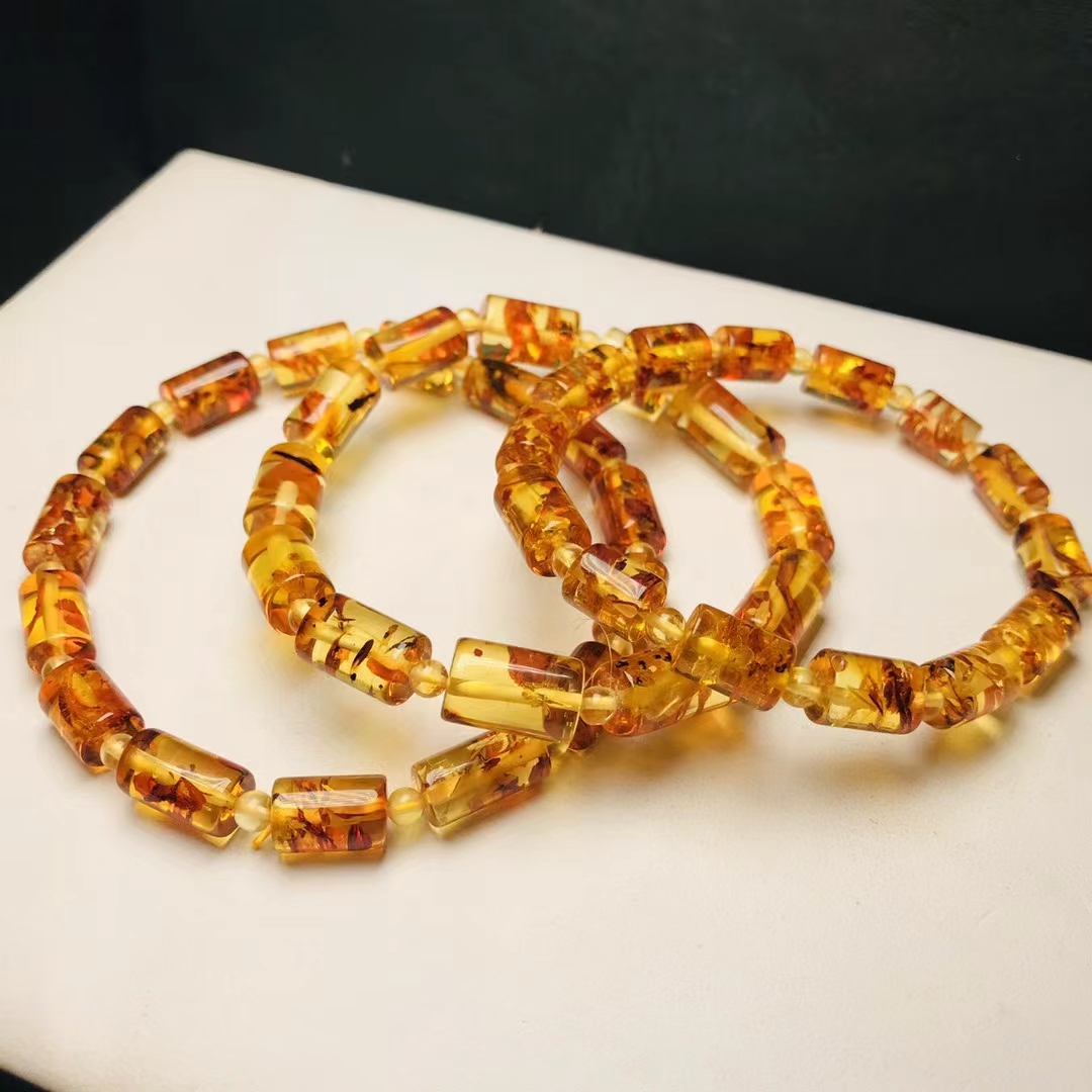 Natuurlijke Piebald Amber Rood - Gemstone Bracelet Healing recensie en prijs