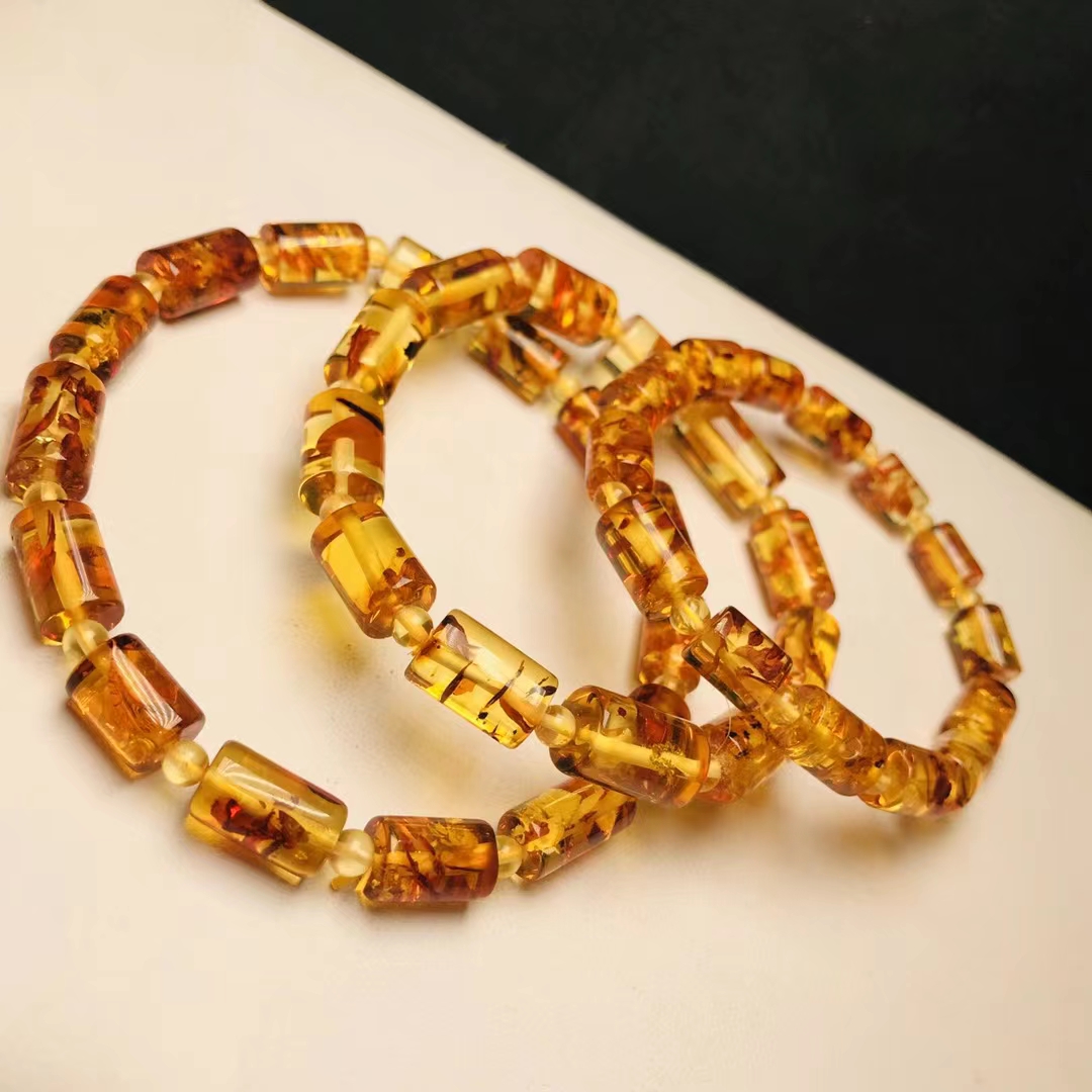 Natuurlijke Piebald Amber Rood - Gemstone Bracelet Healing recensie en prijs