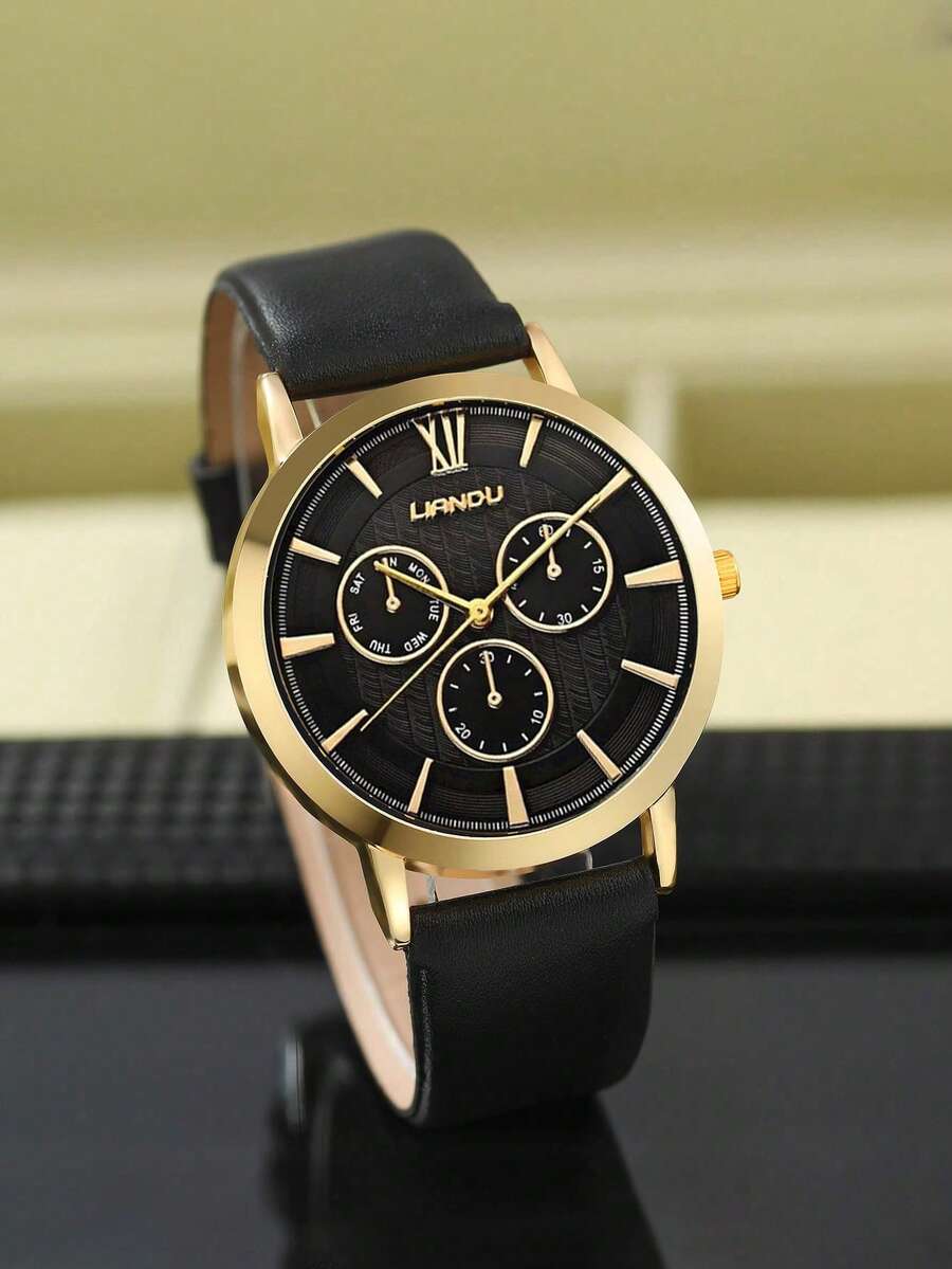 LIANDU LIANDU 1 Set Herenmode  - Leather Bracelet recensie en prijs