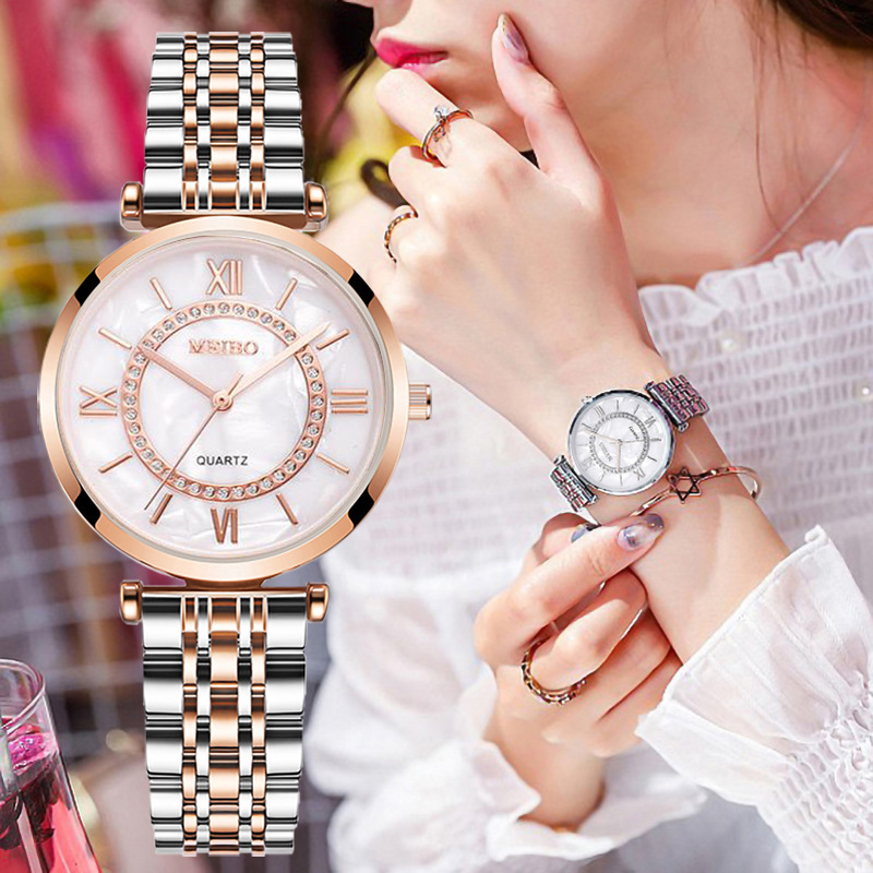 Luxe Kristal Vrouwen Armband H - Jewelry Diamond Watches recensie en prijs