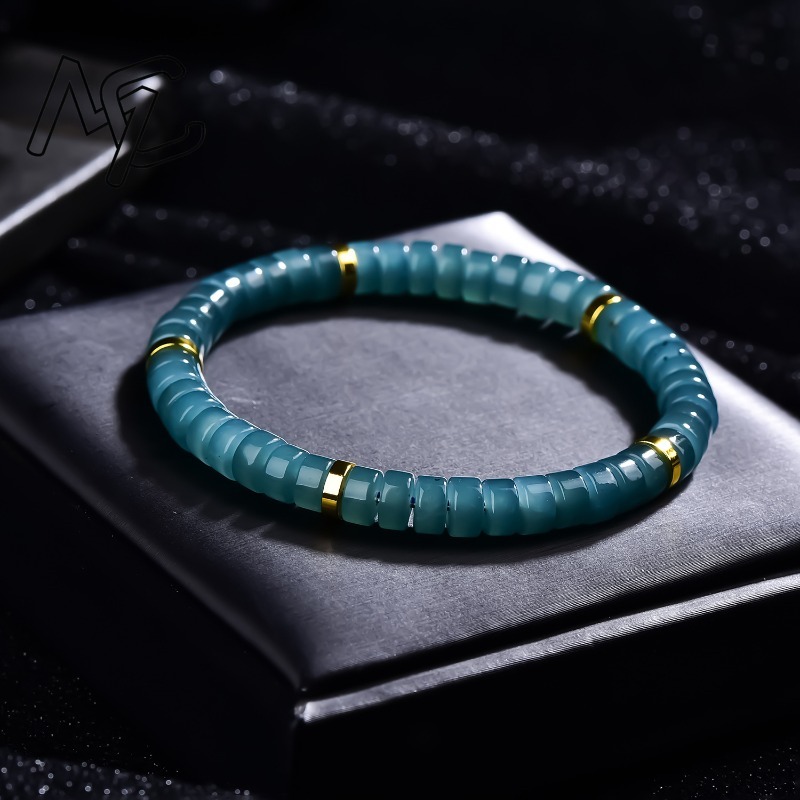 Natuurlijke Jadeïet Blauw Wate - The Jewelry & Watches recensie en prijs