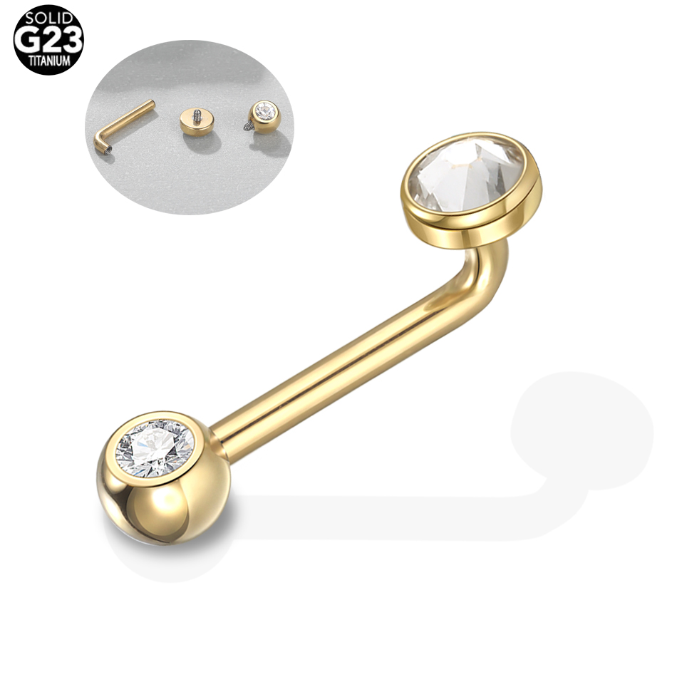 1PC G23 Titanium Christina Ver - Christina Jewelry & Watches Marguerite Ørestik Forgyldt Sølv recensie en prijs