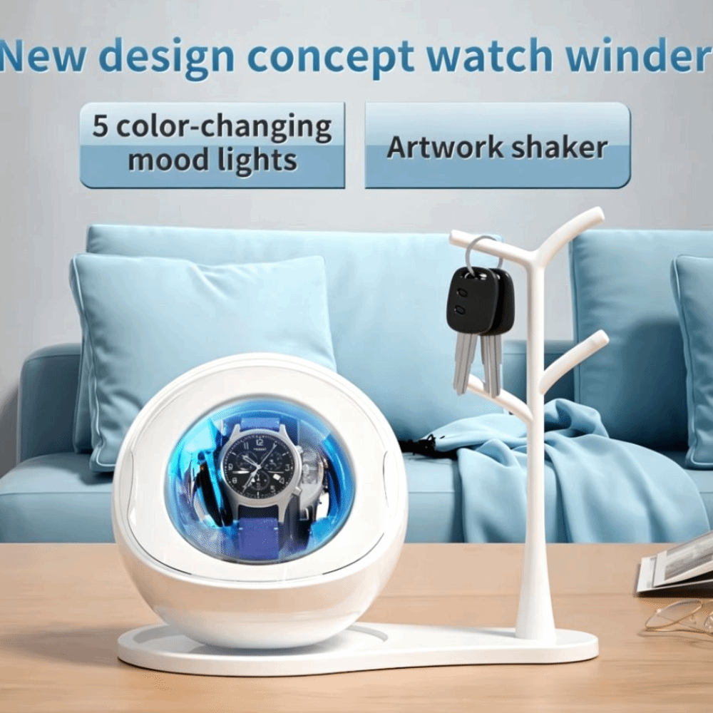 Dubbel gebruik: opladen en aan - Automatic Watch Winder recensie en prijs