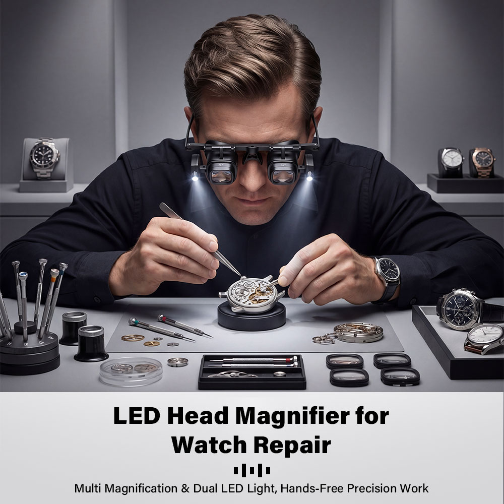 Draagbare 2X-24X Hoofdband Ver - Jewelry Eyewear Watches & Accessories recensie en prijs