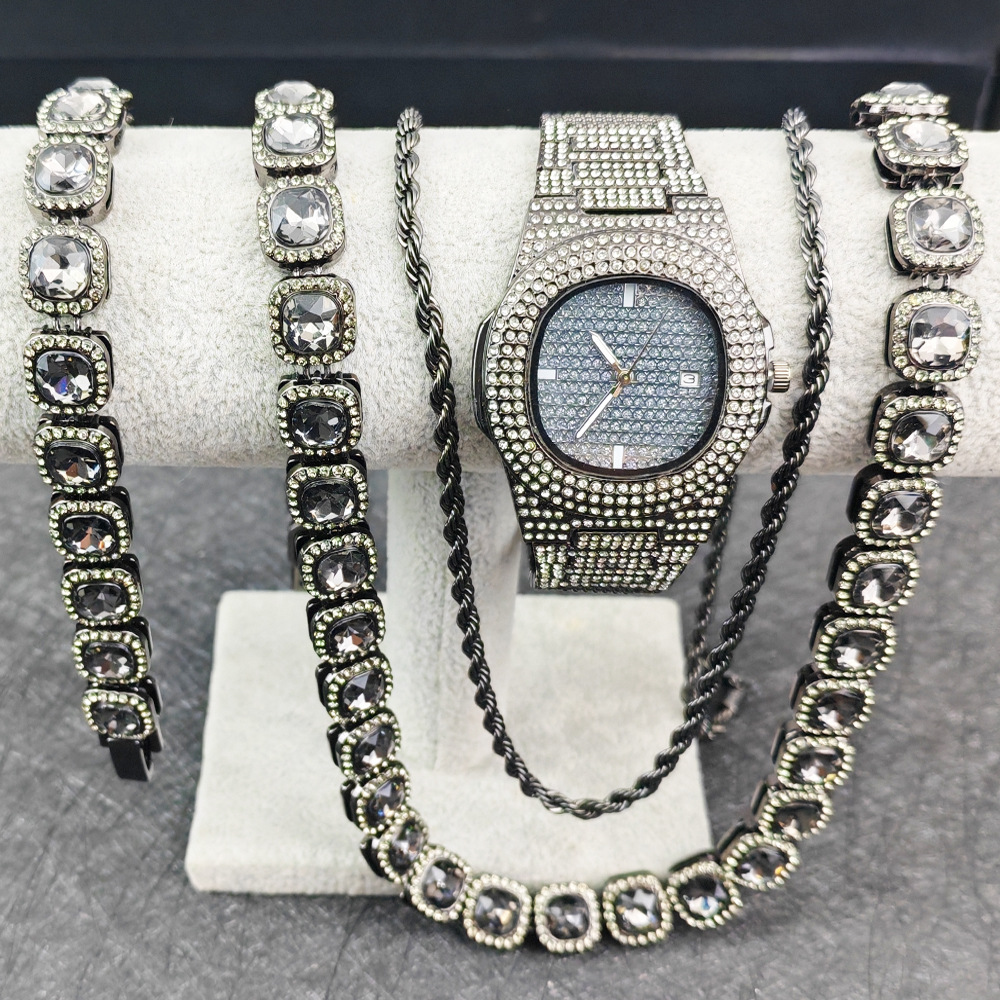 Purco Zwart Horloge Tenniskett - Icebox Jewelry Watches recensie en prijs