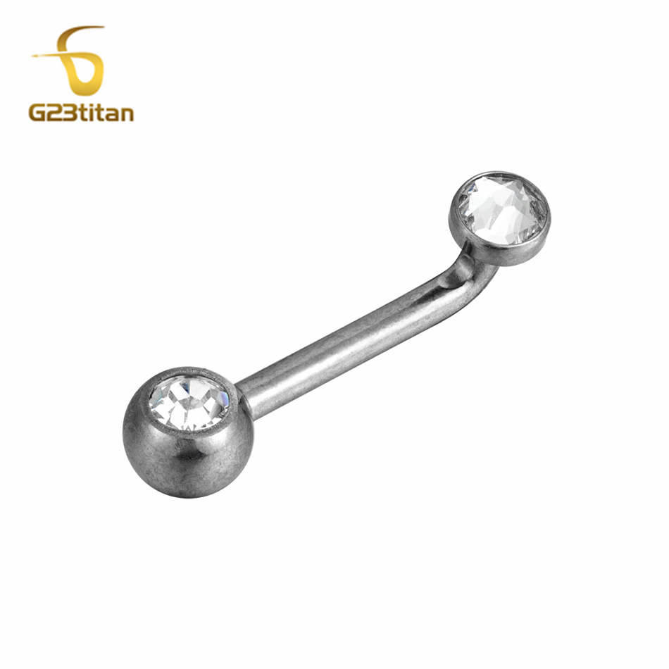 1Pc Titanium Pussy Piercing Ch - Christina Jewelry & Watches Marguerite Ørestik Forgyldt Sølv recensie en prijs