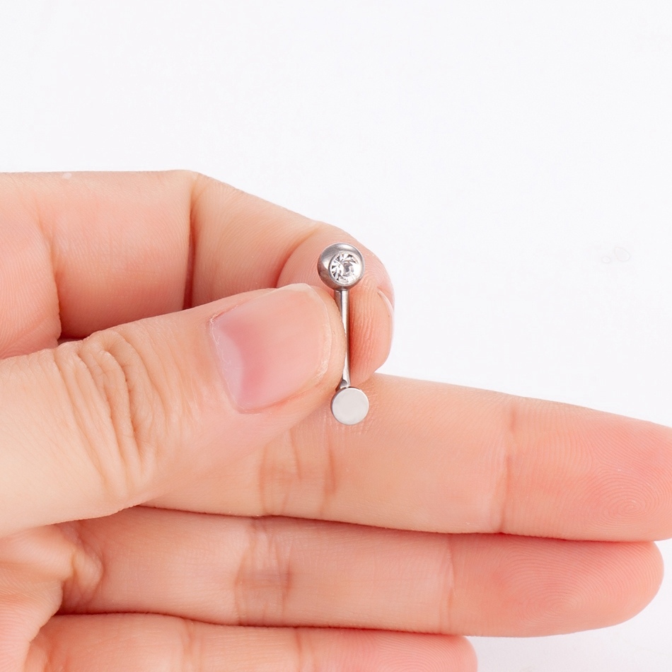 1Pc Titanium Pussy Piercing Ch - Christina Jewelry & Watches Marguerite Ørestik Forgyldt Sølv recensie en prijs