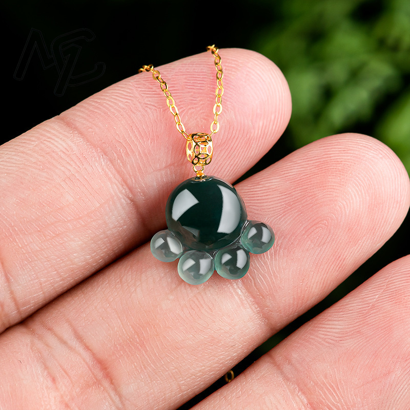 Natuurlijke echte smaragd blau - The Jewelry & Watches recensie en prijs
