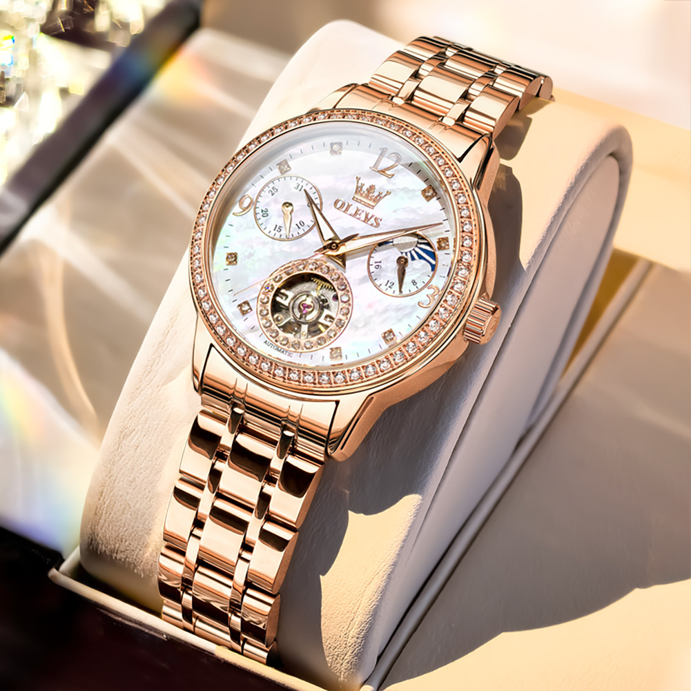 OLEVS dameshorloges topmerk lu - Leather Bracelet recensie en prijs
