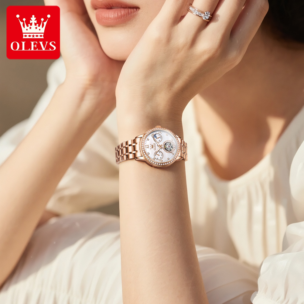 OLEVS dameshorloges topmerk lu - Leather Bracelet recensie en prijs