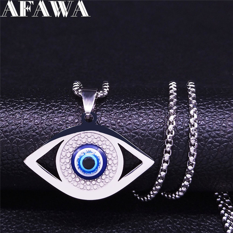 Islam Hamsa Evil Blue Eye kett - The Jewelry & Watches recensie en prijs