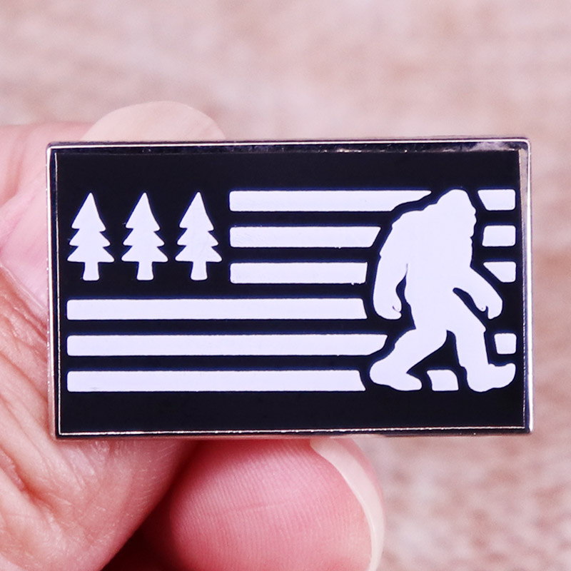Amerikaanse Vlag Bigfoot Pnw P - Pacific Jewelry & Watches Los Angeles recensie en prijs