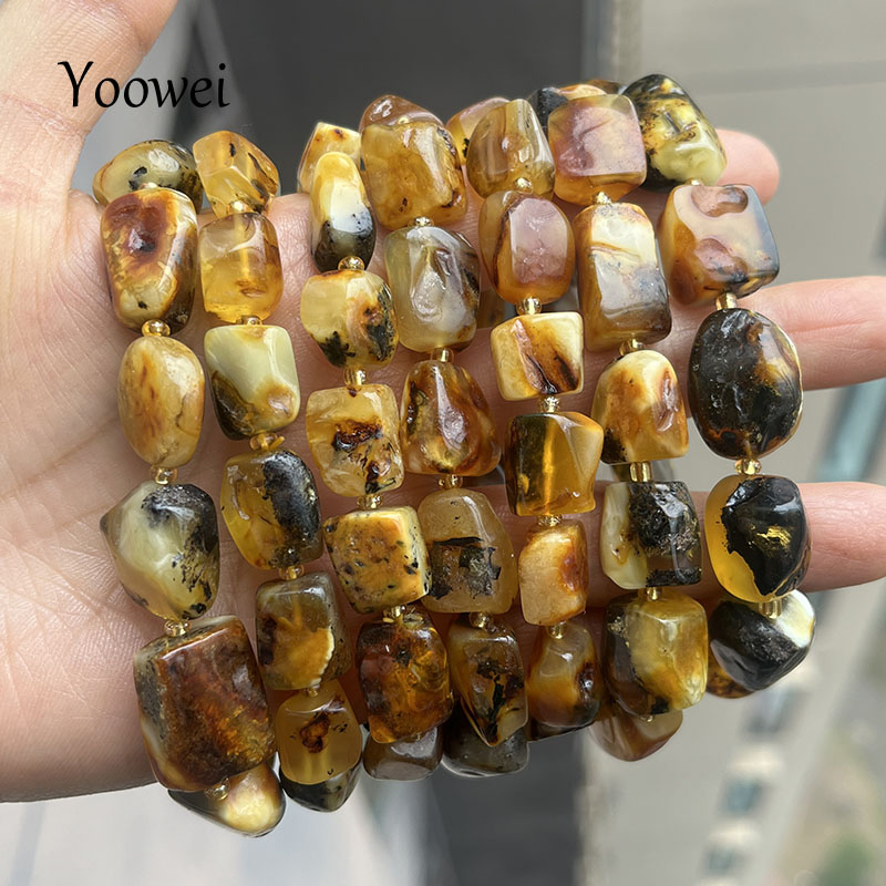 100% Echt Amber Armbanden voor - Gemstone Bracelet Healing recensie en prijs