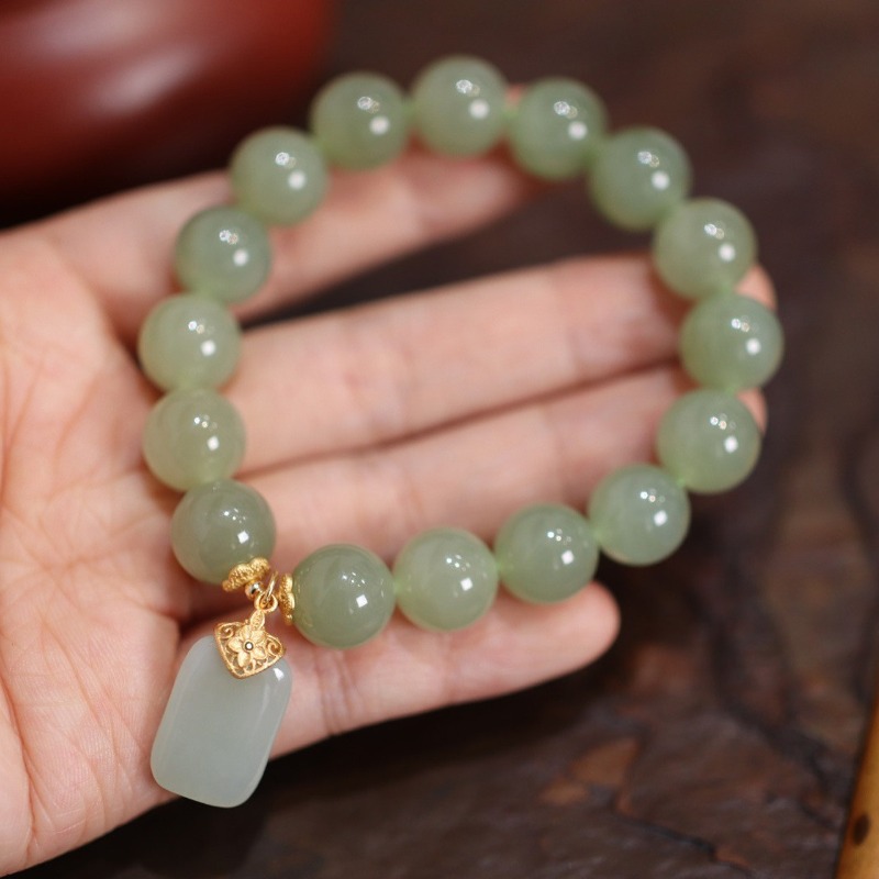 Natuurlijke Hotan Jade Kraal b - Gemstone Bracelet Healing recensie en prijs