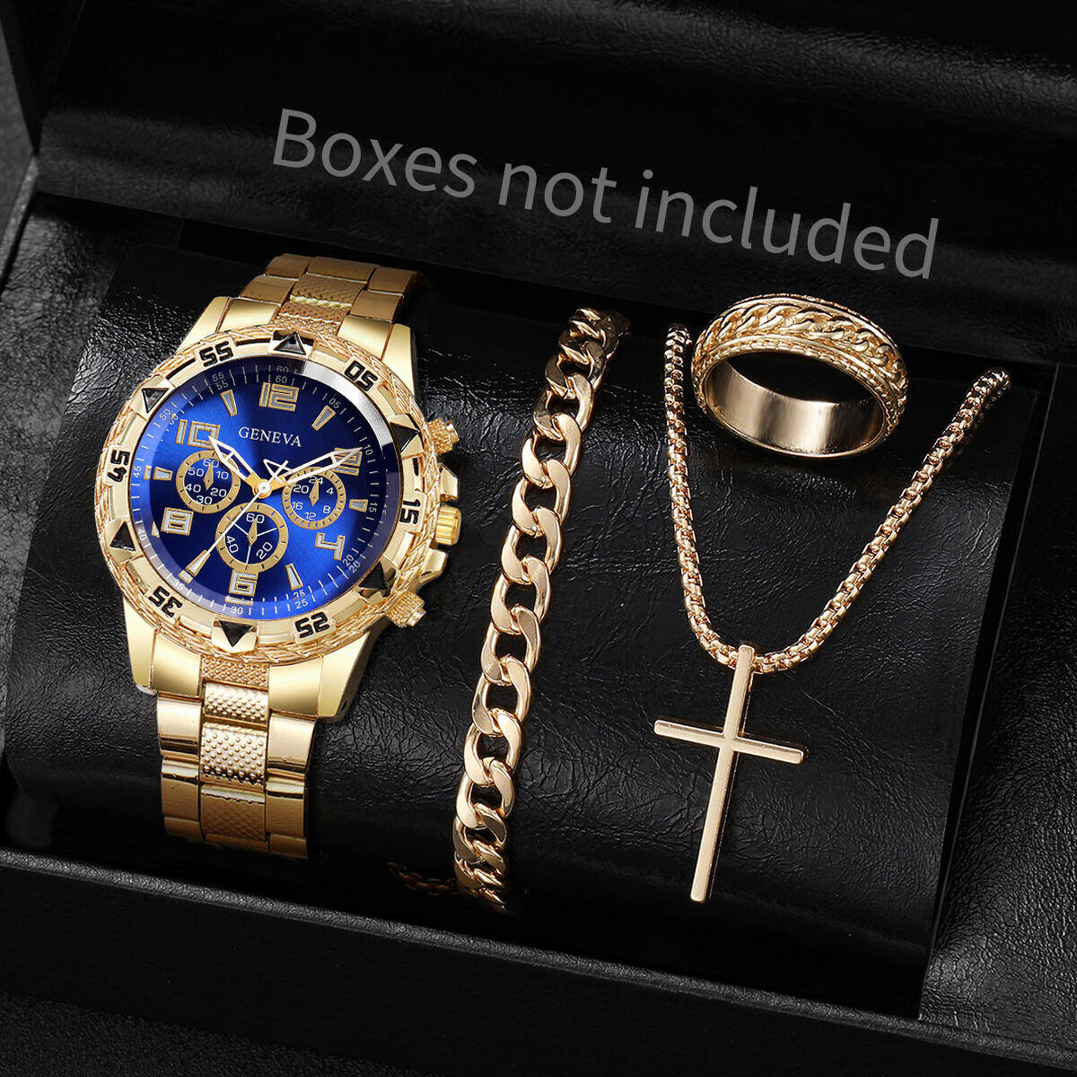 4 stks/set Mode Mannen Zakelij - Mystery Jewelry Jar Watches recensie en prijs