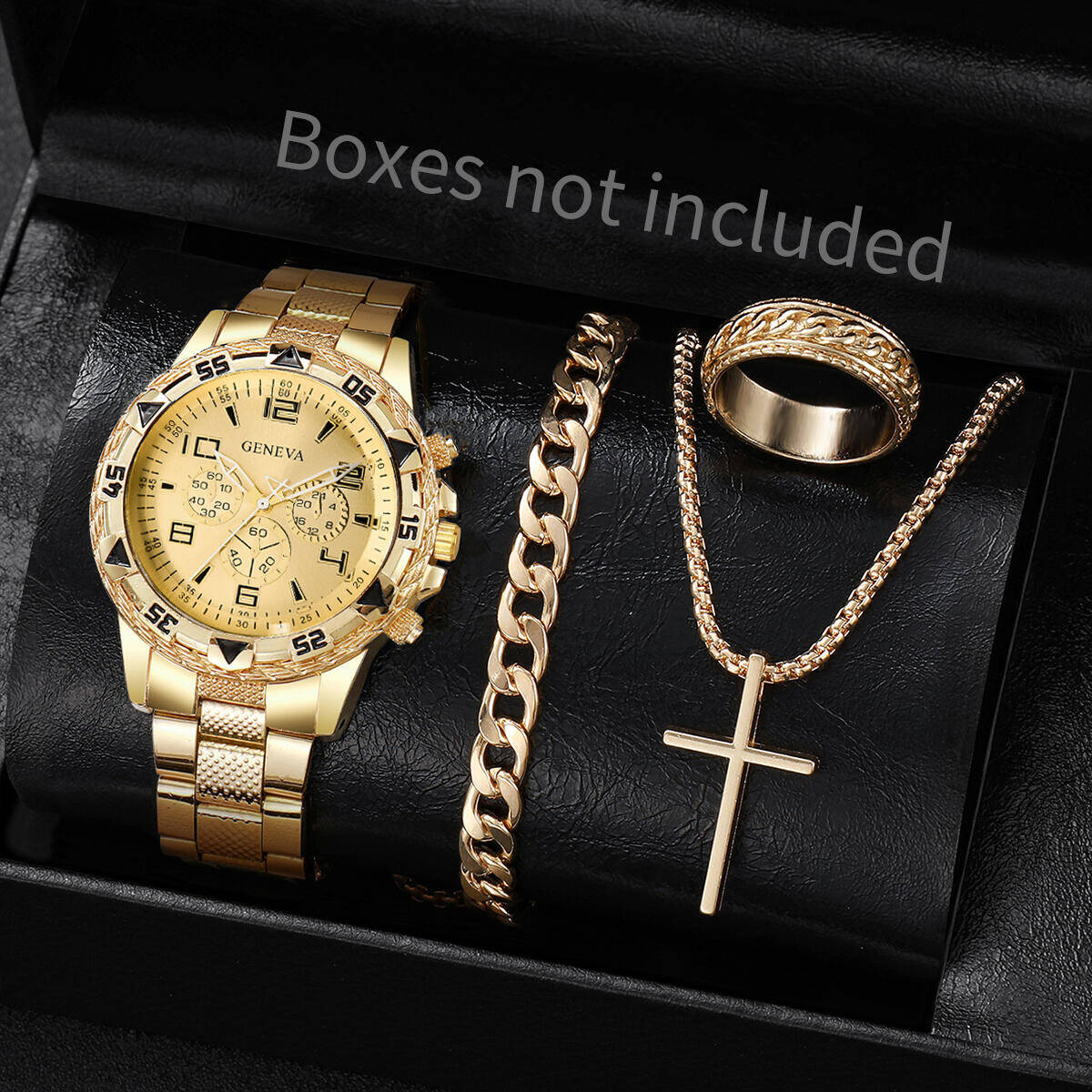 4 stks/set Mode Mannen Zakelij - Mystery Jewelry Jar Watches recensie en prijs