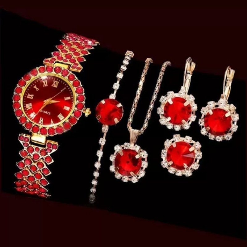 6-delige elegante damesmode-si - Jewelry Watch Making recensie en prijs