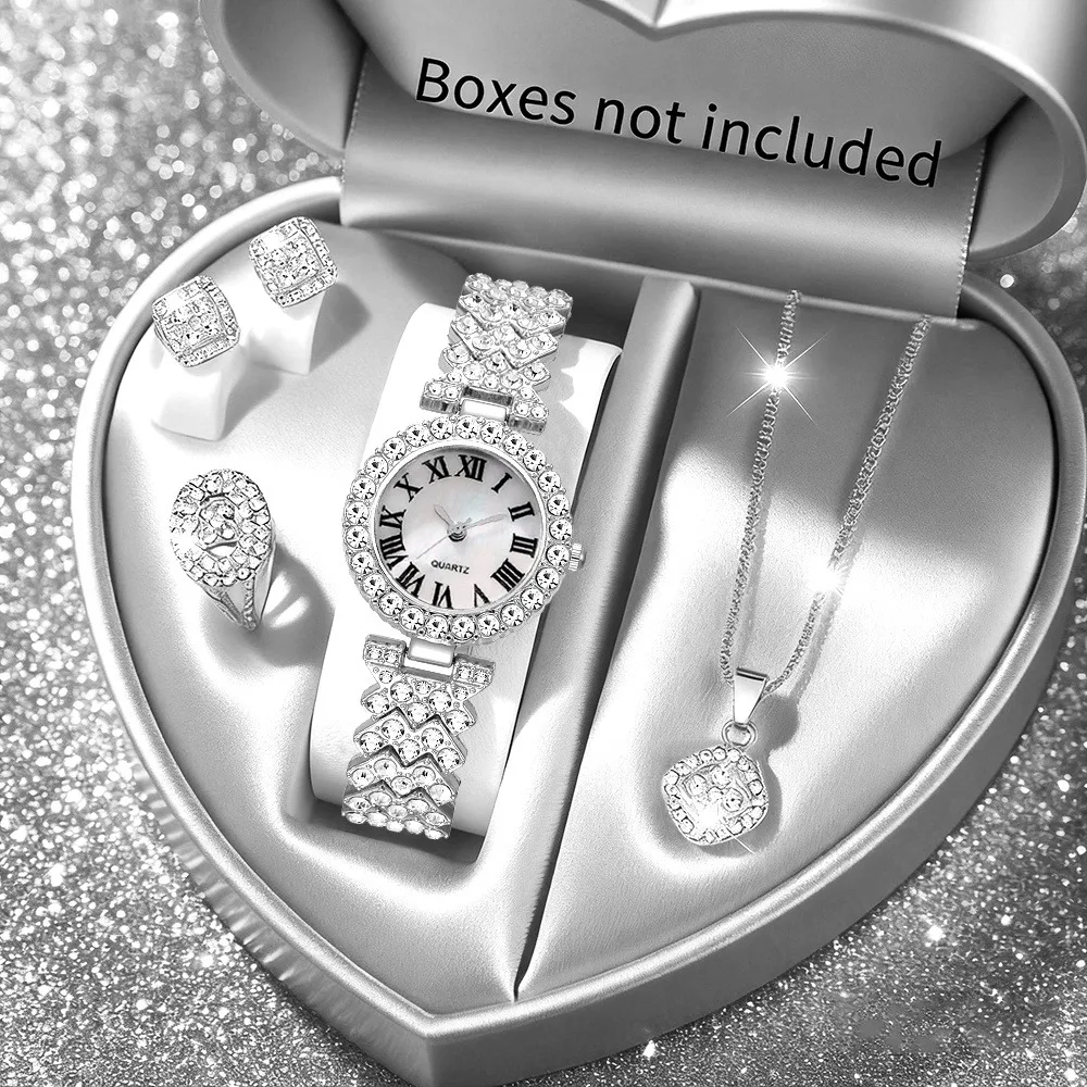 2026 5 stks Elegante Strass Vr - Jewelry Box Watches Bracelets recensie en prijs